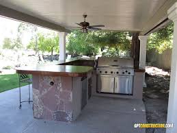 L shaped outdoor kitchen island. L Shaped El Dorado Hills Outdoor Kitchengpt Construction