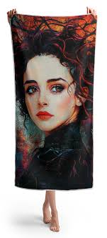 Helena Bonham Carter Beach Towels for Sale
