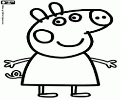 Peppa Pig Para Colorear Grande