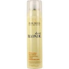 | 6 best hair lightening sprays. John Frieda John Frieda Sheer Blonde Crystal Hold Hairspray Review Beauty Bulletin Styling Tools