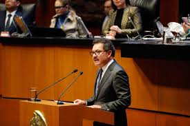 Posicionamiento del Grupo Parlamentario de Morena sobre la terna para elegir a la nueva Fiscal General de la República, en voz del senador Ignacio Mier Velazco.