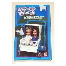 Amazon Com The Heart Family Fashion Dolls Double Stroller Everything Else Barbie Playsets Childhood Toys Doll Family