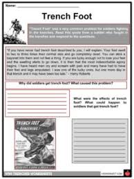 World war one information and activity worksheets © 2004 h y wheeler www.historyonthenet.com although it was the assassination of the austrian archduke, franz ferdinand that led to the outbreak of world war one in august 1914, the actual causes of the war were more complicated. World War I Trench Facts Worksheets Life In Trenches For Kids