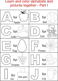 Abc Worksheets For Preschool Kindergarten Coloring Pages Coloring Worksheets For Kindergarten Abc Worksheets