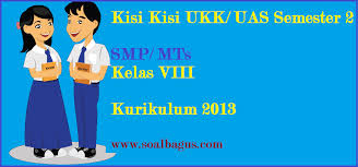 Selengkapnya, silahkan download soal pts/uts pkn kelas 8 semester 2 kurikulum 2013 melalui tautan link di bawah ini: Kisi Kisi Ukk Pkn Kelas 8 Smp Mts Kurikulum 2013 Soalbagus Com