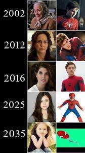 Aunt May Seems To Get Younger And Younger 9gag