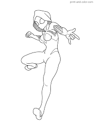 Plus, it's an easy way to celebrate each season or special holidays. Spider Gwen Coloring Pages Coloring Home