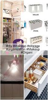 Diy Makeup Storage Organization Makeup Organi