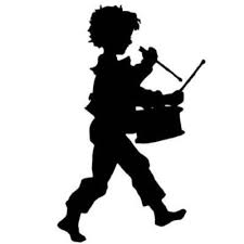 Drummer Boy Silhouette Rubber Stamp Large Christmas Music Etsy Boy Silhouette Silhouette Silhouette Portrait
