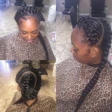 So, these are 17 neoteric 2 goddess braids with weave hairstyles for african american women. 51 Goddess Braids Hairstyles For Black Women Page 2 Of 5 Stayglam