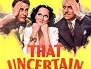 That Uncertain Feeling *** (1941, Merle Oberon, Melvyn Douglas, Burgess  Meredith) – Classic Movie Review 8,851 | Derek Winnert
