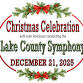Lake County Symphony Christmas Celebration event image