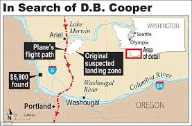 Facebook page for the skyjacker 'd.b. Does New Evidence Reveal Location Of Db Cooper S Fortune Daily Mail Online