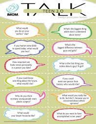 24 Pillow Talk Questions For You And Your Child - Imom | Teens Talking,  Family Conversation Starters, Kids Talking