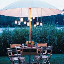 Shade your patio or deck with the treasure garden 9' auto tilt market umbrella. Sonnenschirm In Weisser Farbe Mit Laternen Geschmuckt Farbe Geschmuckt Laternen Sonnenschirm Segel Schatten Terassenideen Solarleuchten Garten