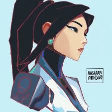 hi!✨⁣ ⁣ i drew sage from valorant! the reference is from pinterest and i  actually really like how this looks 🥰 ⁣ ⁣