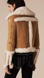 Shearling Biker Jacket Leather Jacket Shearling Jacket Stylish Jackets