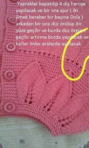 Nursen Ikiler Adli Kullanicinin Yelek Panosundaki Pin Orgu Modelleri Baby Knitting Patterns Bebek Yelek