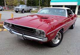1970 Dodge Challenger R T Convertible Appears To Be Fe5 Bright Red Not Sure If The Car Is Correct Hood Ca Dodge Challenger Chevy Muscle Cars Muscle Cars