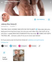 JohnnySins on X: You guys have been begging for this for a while so here  it finally is lol😈😇💦 my very first ALL SOLO ONLYFANS!  t.coJiKAxs8Aea johnnysinssolo johnnysinssolos soloporn  t.coPk5DslqOR3  X