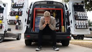 my mobile detailing van broke
