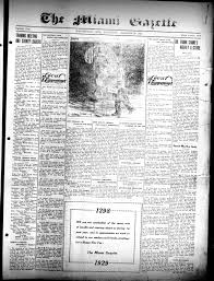 Miami Gazette December 26 1928 December 4 1929 By Marylcook Issuu