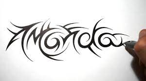 Find images and videos about quotes, wallpaper and disney on we. Tribal Name Tattoos Amanda Youtube