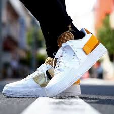 Nike Air Force 1 Type White Gold In 2020 Nike Air Shoes Nike Air Force Nike Fashion Shoes