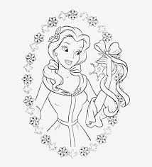 Print this color page back to the color pages. Princess Belle Love To Get Gifts In Christmas Day Coloring Disney Princess For Colouring Transparent Png 600x846 Free Download On Nicepng