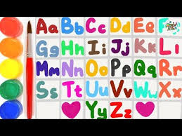Learn Alphabets Big Letter And Small Letter For Kids And Toddlers Happy Kids Coloring Youtube Letters For Kids Learning The Alphabet Small Letters