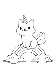 Unicorn Rainbow Coloring Pages Unicorn Coloring Pages Free Printable Coloring Sheets Christmas Coloring Pages