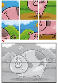 Check spelling or type a new query. Cute Pig 6 Piece Jigsaw Puzzle Super Coloring Jigsaw Puzzles For Kids Preschool Activities Preschool Puzzles