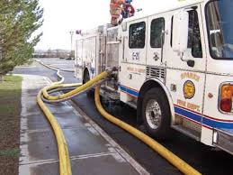 Comparing Four And Five Inch Large Diameter Hose Fire
