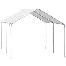 Abba patio extra large heavy duty carport with removable sidewalls portable garage car canopy boat shelter tent for party, wedding, garden storage shed 8 legs, 10 x 20 feet, dark grey 2,500 $335 55 Outsunny 3m X 6m Heavy Duty Carport Garage Car Shelter Canopy Tent Waterproof On Onbuy