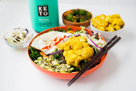Spicy Cauliflower Keto Buddha Bowl Recipe Perfect Keto