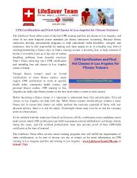 350,000 cases of cardiac arrests occur. First Aid License Renewal The Y Guide