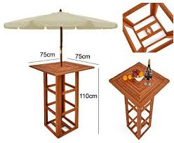 Ukulele play along of somewhere over the rainbow as recorded by israel kamakawiwo'ole' originally written for the film the. Outdoor Bar Table Wooden Garden Party Stand Umbrella Hole High Bistro Patio Bar Patiobartable Outdoor Bar Table Patio Bar Patio Bar Table