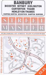 Street Map Of Banbury Banbury Street Map | Waterstones