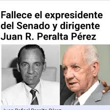 Falleció en el día de hoy, a la edad de 87 años, Juan Rafael Peralta Pérez,  quien por tres ocasiones fue senador por Santiago Rodríguez, así como  también exministro de Interior y