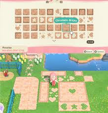 Rosa S Chromatic Paths Updated Brick Designs New Star Designs Better Border Corners Acqr In 2020 Animal Crossing Game Animal Crossing Animal Crossing Qr
