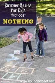 Keep Those Kids Busy With These Fun Summer Games For Kids That Will Cost You Nothing These Are A Summer Fun For Kids Summer Activities For Kids Games For Kids