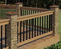We did not find results for: Stone Metal And Wood Deck Railing This Deck Railing Has A Wooden Top With Horizontal Metal Rails And Decks And Porches Deck Railing Design Wood Deck Railing
