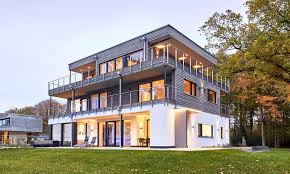 Das darf das haus bauen kosten. Architektenhaus Mehrblick Modern Im Bauhausstil Baufritz Hausbaudirekt De