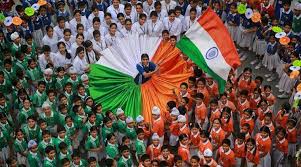 On the eve of 15th august 1947, india tricolor (saffron, green and white) flag was first hoisted by jawahar lal nehru, the. Independence Day Celebrations Highlights Rahul Gandhi Amit Shah Hoist Tricolour At Party Headquarters India News The Indian Express