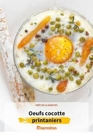œufs Cocotte Printaniers Recette Recette Recette Oeuf Recette Oeuf Cocotte