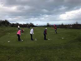 Our Ladies Teams Panel Sharpening Their Short Game Skills Yesterday Evening With Some Mirror Work Wheel Drills And Dist Golf Academy Golf Lessons European Tour