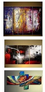 4 Piece Wall Art Music Player Painting Extra Large Art Abstract Wall Art Wall Painting Acrylic Art Modern Art Abstract Wall Art Abstract Painting Large Canvas Painting