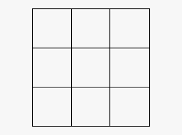 Bingo Sticker Freetoedit 3x3 Square Cross Free Transparent Clipart Clipartkey