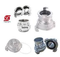 Aluminum Alloy Flexible Nozzle Firefighting Equipment 2-inch and 2.5-inch  Fire Hose Couplings with Russian-Style Connectors