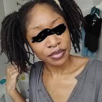 Amazon.com : Cypsin 8inch 30 Strands 100% Human Hair Loc Extensions, 0.6cm  Width Full Handmade Dreadlock Extensions Human Hair for Men Women Kids,  Permanent Dread Extensions Can Be Dyed Bleached Curled(Natural Black) :